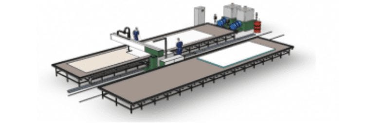 M6 three-component adaptive adhesive spreader